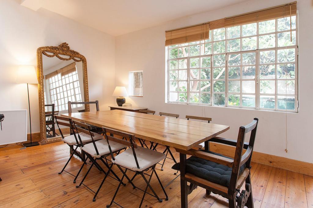 Central, Charming, Quiet, Garden And Parking Лиссабон Экстерьер фото
